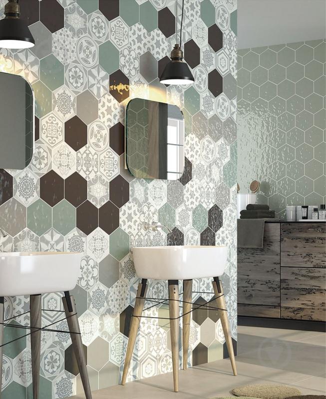 Плитка Cifre Водевиль вайт 17,5x17,5 см - фото 3