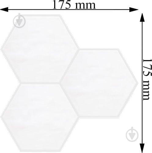 Плитка Cifre Водевиль вайт 17,5x17,5 см - фото 2
