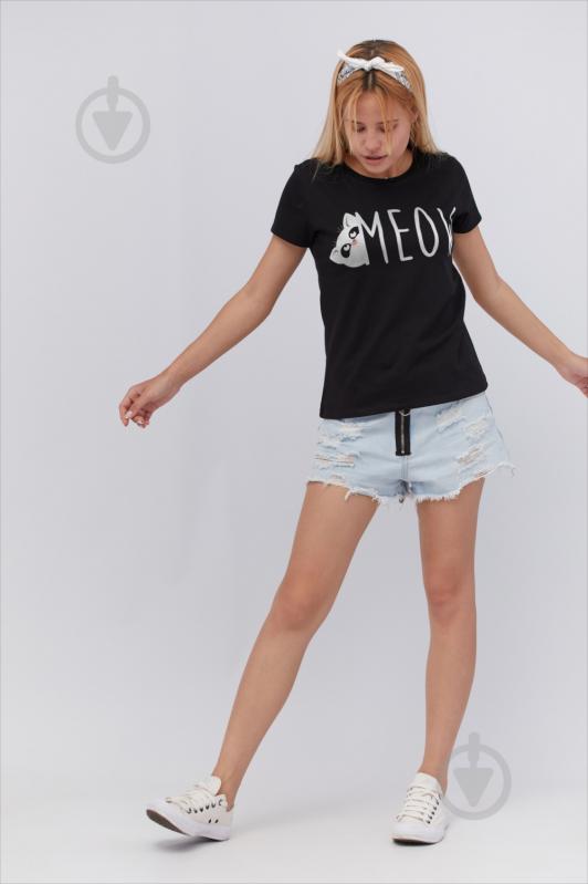 Футболка YAPPI Basic WB1044 р.XL черный - фото 2