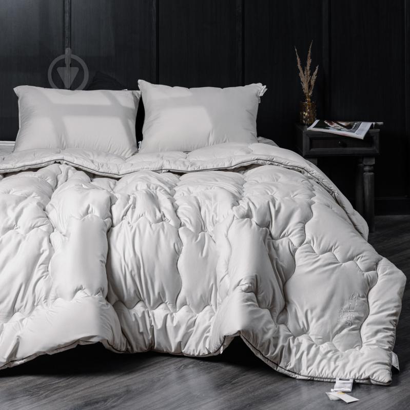 Одеяло №1067 Silver Cloud зима 220x240 см MirSon серебряный - фото 4