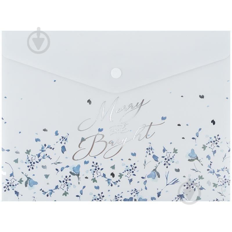 Папка на кнопке А5+ Flower Symphony-1 Axent - фото 1