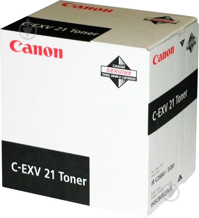 Тонер Canon C-EXV21 Black 0452B002 чорний - фото 1