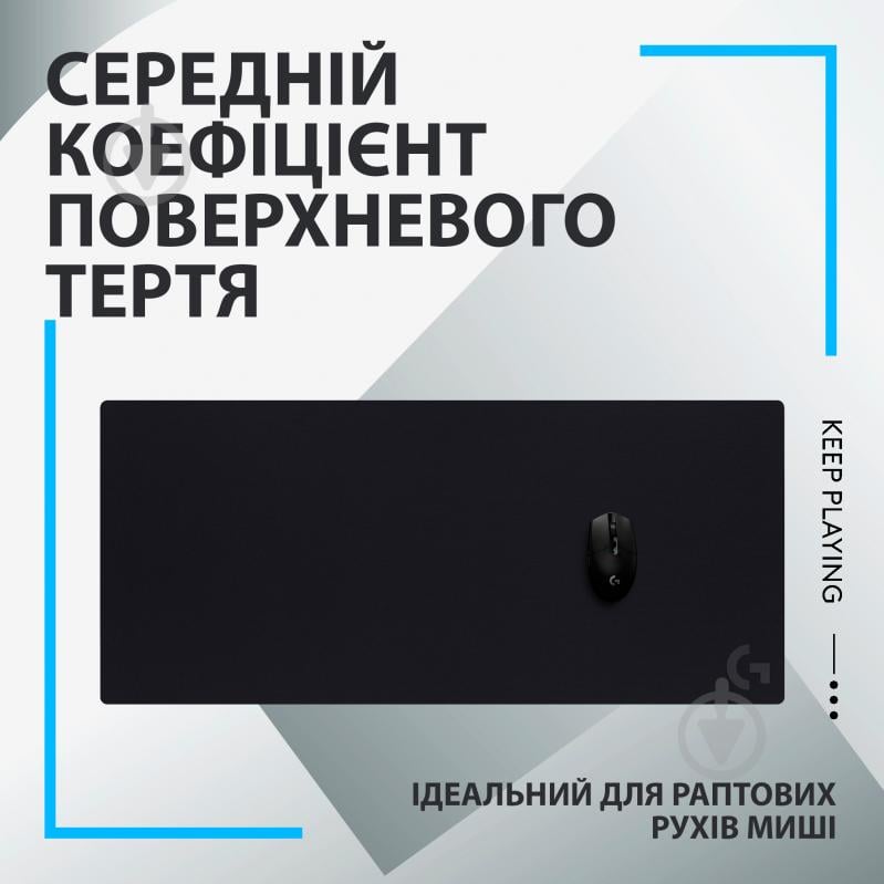 Ігровий килимок Logitech G840 Gaming Mouse Pad (943-000778) - фото 6