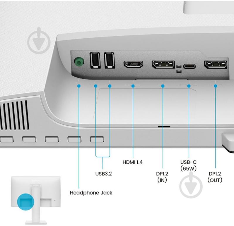 Монитор BenQ GW2486TC 23,8" (9H.LMLLB.QBE) - фото 9