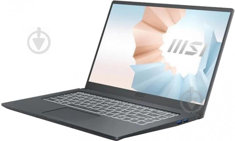 Ноутбук MSI Modern 14 (M14B11MOU-876XUA) carbon grey - фото 8