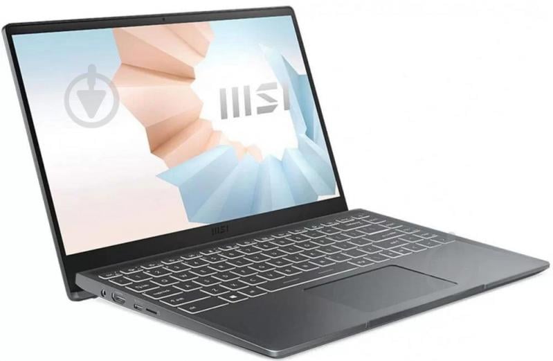 Ноутбук MSI Modern 14 (M14B11MOU-876XUA) carbon grey - фото 7