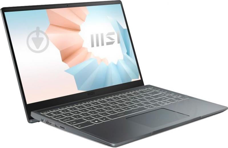 Ноутбук MSI Modern 14 (M14B5M-093XUA) grey - фото 2