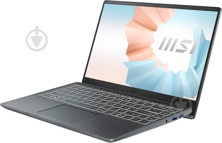 Ноутбук MSI Modern 14 (M14B5M-093XUA) grey - фото 3