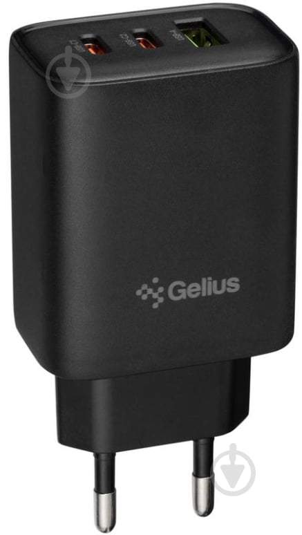 Зарядное устройство Gelius Power Pulse GP-HC057 65W USB+2Type-C (QC/PD/PPS) Black - фото 4