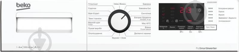 УЦЕНКА! Стиральная машина Beko WUE6512IXBW - фото 6