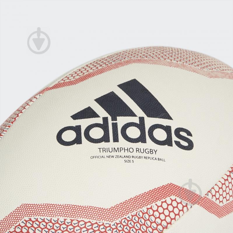 Мяч для регби Adidas NZRU R BALL DN5543 5 - фото 11