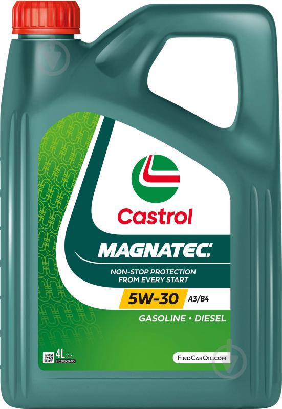 Моторное масло Castrol MAGNATEC 5W-30 4 л (CS5W30MA3/B44L) - фото 1