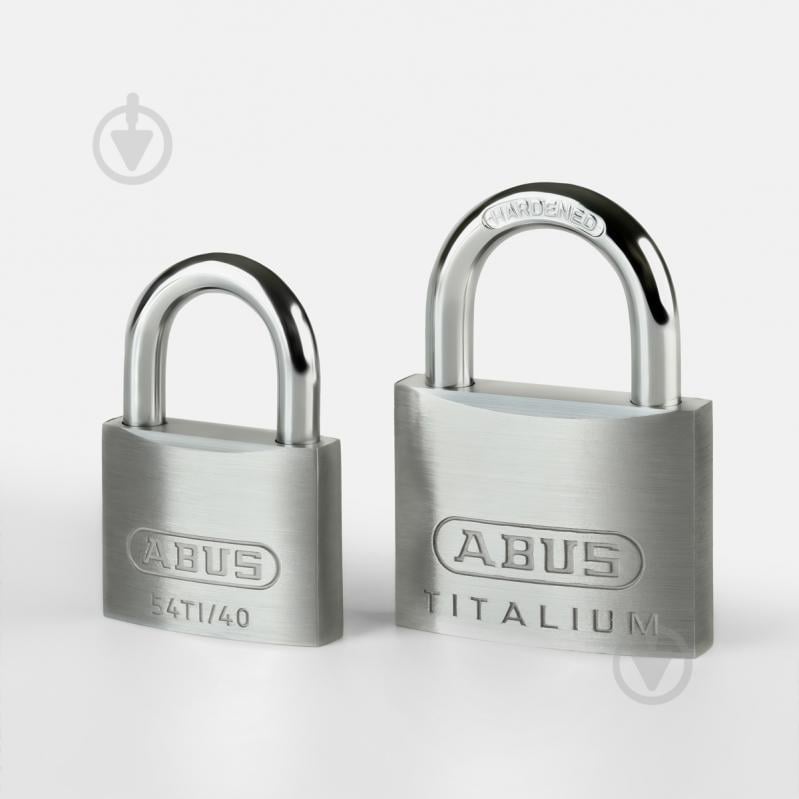 Замок навесной Abus 54TI/40 открытый (амбарный) - фото 4 Замок навесной Abus 54TI/40 открытый (амбарный) - фото 4