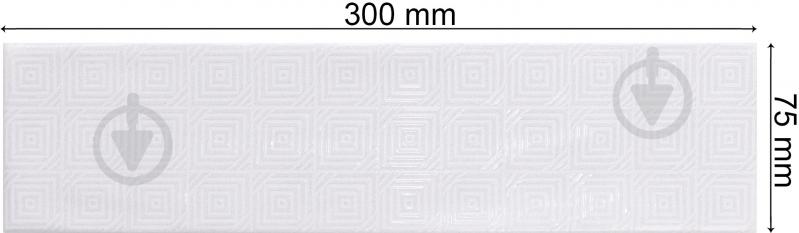 Плитка Cifre Decor Opal White 7,5x30 - фото 12