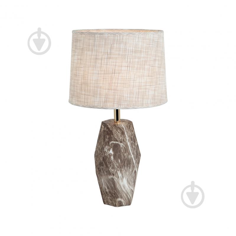 ВІТРИНА! Настільна лампа Vio Concept Esina mid 1x40 Вт E27 кавовий/антична латунь 80368-02-TB1-CW - фото 1