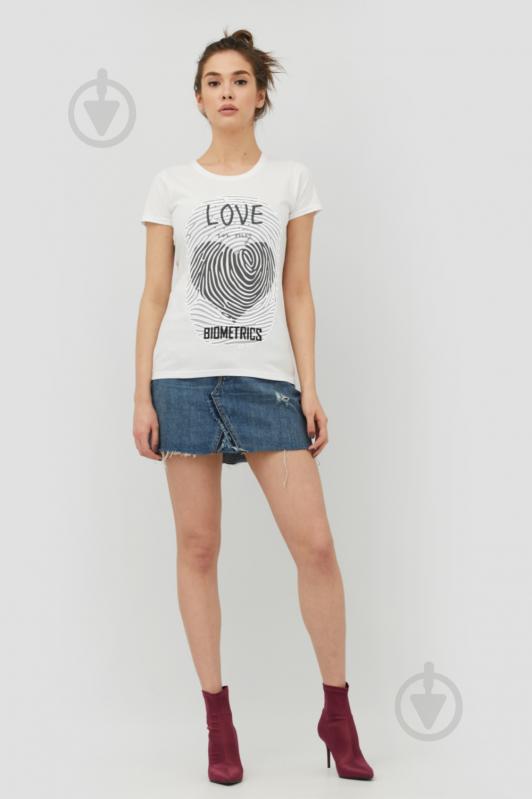 Футболка YAPPI Basic 1702226 р.L белый - фото 1