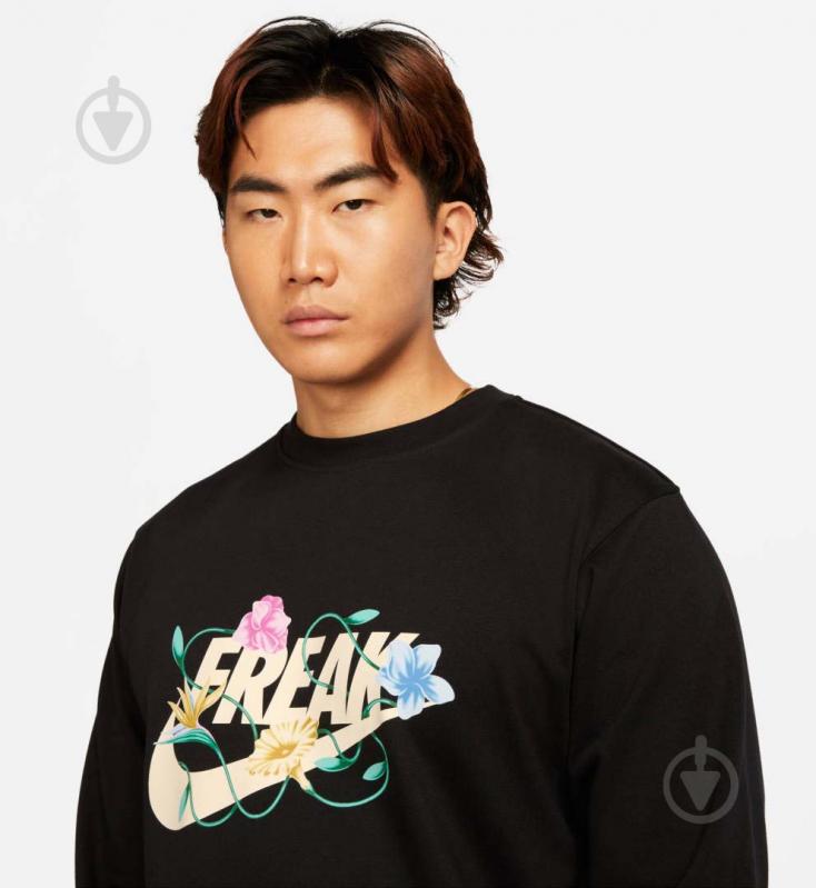 Свитшот Nike GA M NK S.I. CREW GX FJ9557-010 р.2XL черный - фото 4