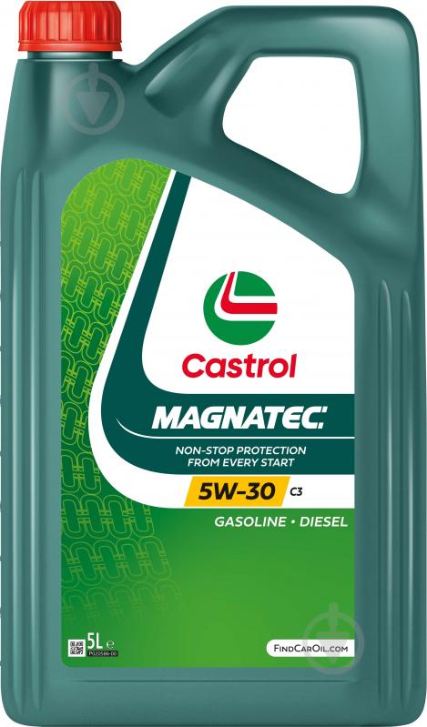 Моторное масло Castrol GTX C3 5W-30 5 л (CS5W30MC35L) - фото 1