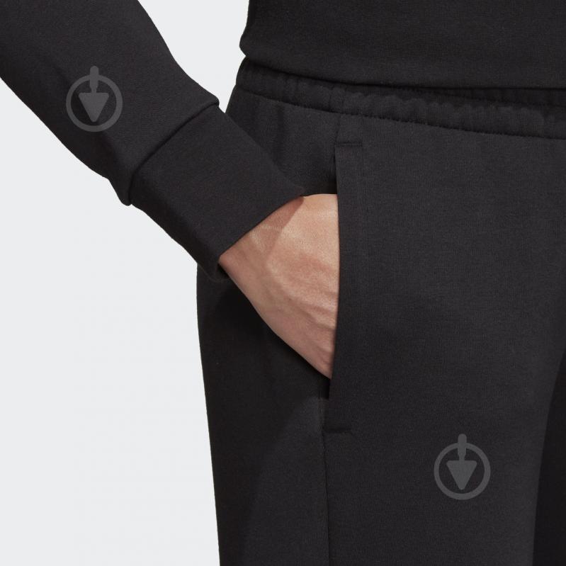 Брюки Adidas W E LIN PANT FL DP2399 р. XL черный - фото 1