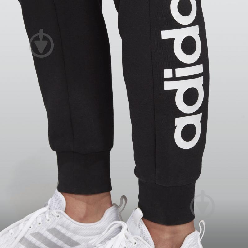 Брюки Adidas W E LIN PANT FL DP2399 р. XL черный - фото 2