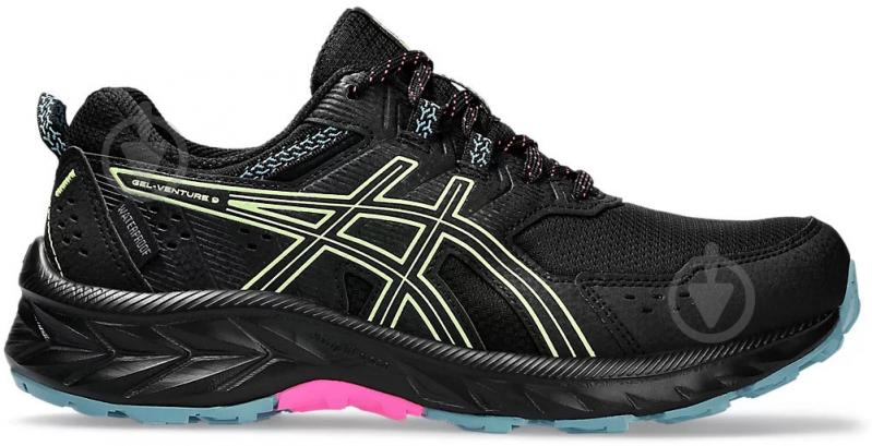 Кроссовки женские демисезонные Asics GEL-VENTURE 9 WATERPROOF 1012B519-002 р.39,5 черные - фото 2