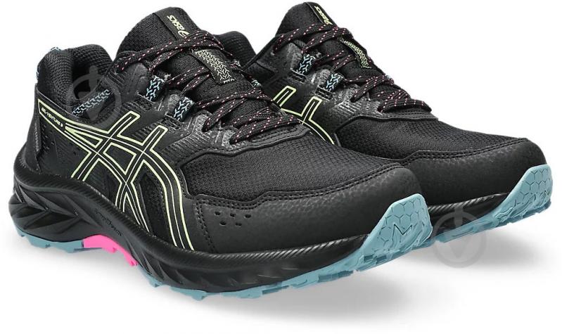 Кроссовки женские демисезонные Asics GEL-VENTURE 9 WATERPROOF 1012B519-002 р.39,5 черные - фото 3
