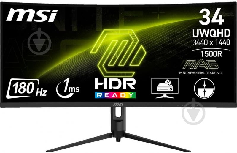 Монитор MSI 34" (MAG 342CQR E2) - фото 1