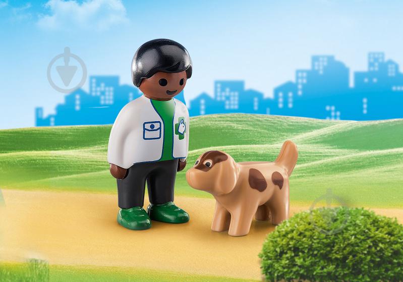 Конструктор Playmobil Ветеринар з собакой 70407 - фото 2