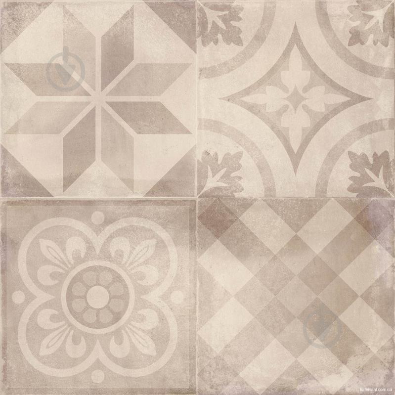 Плитка Cifre Relieve Ivory Decor 75x75 - фото 1