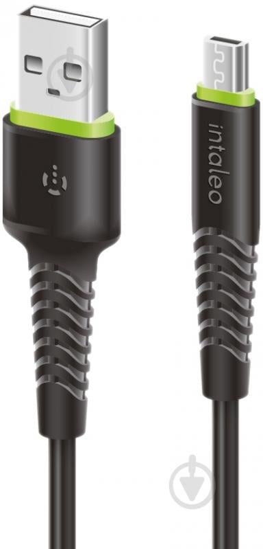 Кабель Intaleo CBFLEXM2 Micro USB 2 м черный (1283126521430) - фото 1 Кабель Intaleo CBFLEXM2 Micro USB 2 м черный (1283126521430) - фото 1