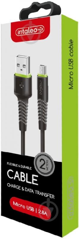 Кабель Intaleo CBFLEXM2 Micro USB 2 м черный (1283126521430) - фото 5 Кабель Intaleo CBFLEXM2 Micro USB 2 м черный (1283126521430) - фото 5