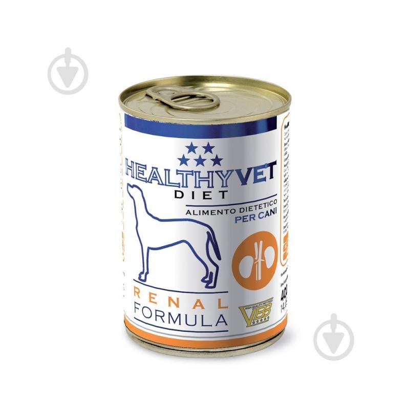 Корм влажный HEALTHYVET Renal Formula паштет 400 г - фото 1