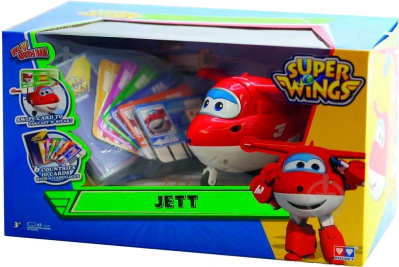 Игрушка интерактивная Auldey Super Wings Jett с карточками YW710410 - фото 6