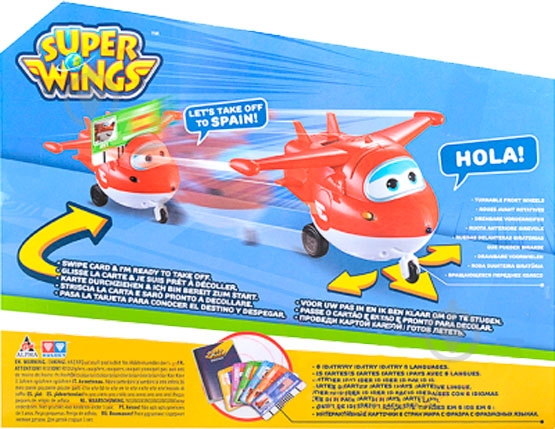 Игрушка интерактивная Auldey Super Wings Jett с карточками YW710410 - фото 8