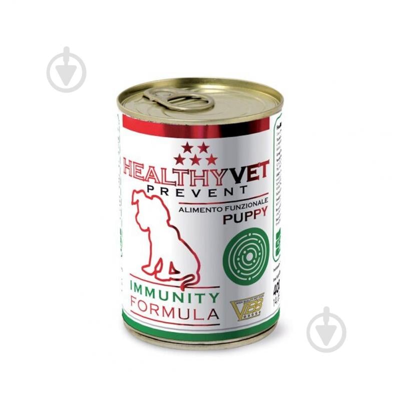 Корм вологий HEALTHYVET Puppy Immunity Formula паштет 400 г - фото 1 Корм вологий HEALTHYVET Puppy Immunity Formula паштет 400 г - фото 1