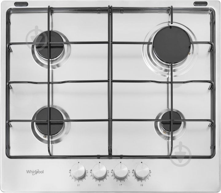 Варильна поверхня газова Whirlpool TKRL650IX - фото 1