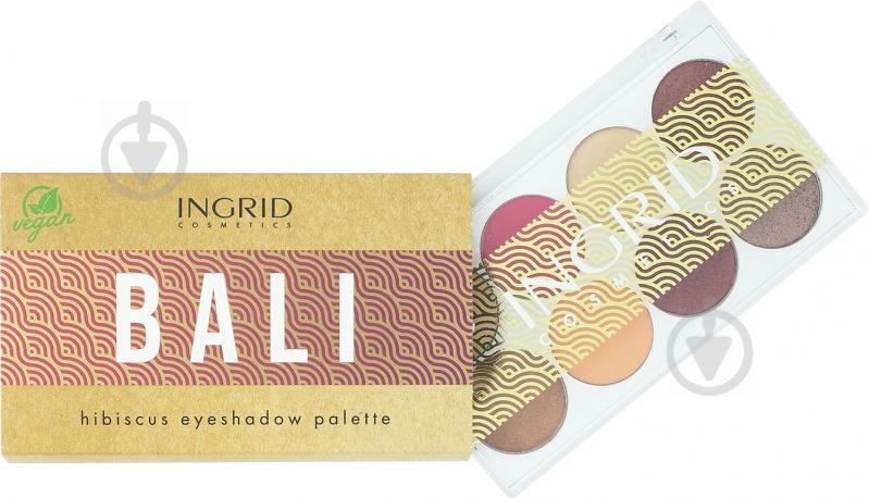 Палетка Ingrid Cosmetics Bali Hibiscus vegan 9,5 г - фото 1