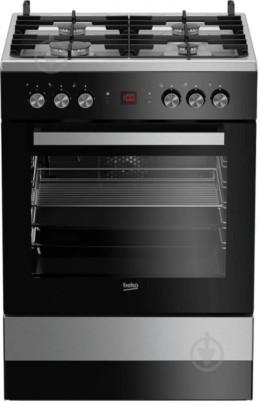 УЦЕНКА! Плита комбинированная Beko FSM62530DXMS - фото 2