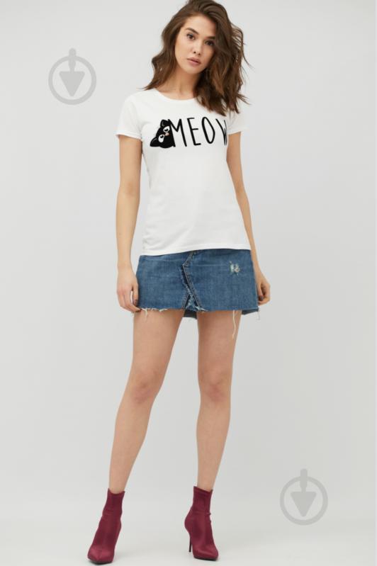 Футболка YAPPI Basic WW1034 р.M белый - фото 2