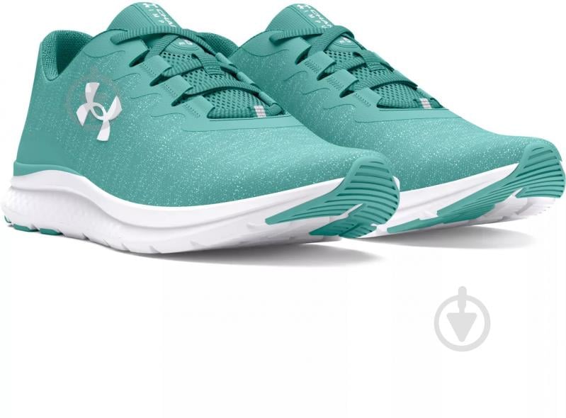 Кросівки жіночі демісезонні Under Armour UA W CHARGED IMPULSE 3 KNIT 3026686-300 р.37,5 блакитні - фото 3