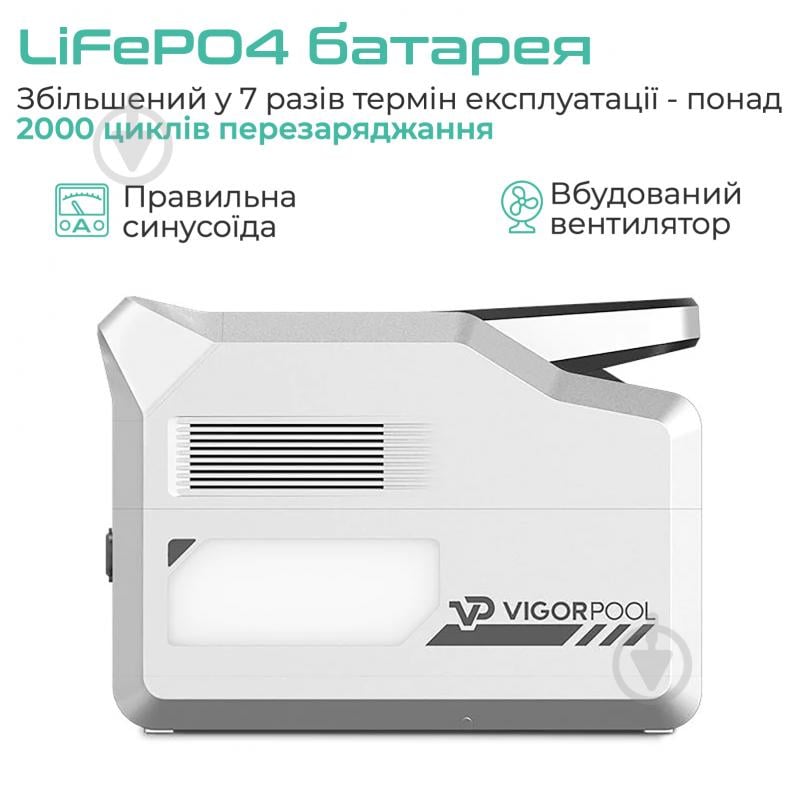 Зарядная станция VigorPool Captain 700W (672 Вт·год) - фото 3