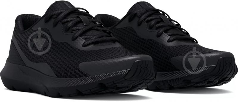 Кросівки жіночі демісезонні Under Armour UA W SURGE 3 3024894-002 р.40,5 чорні - фото 3