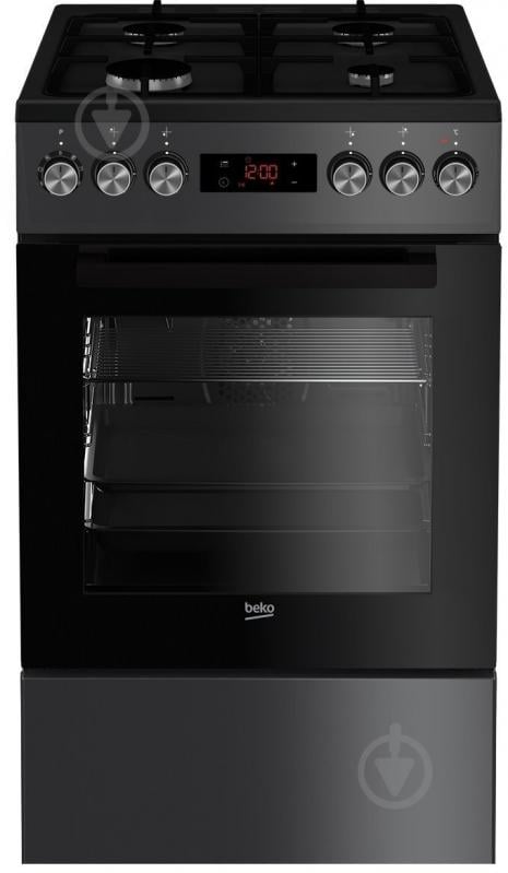 УЦЕНКА! Плита комбинированная Beko FSM52330DAO - фото 2