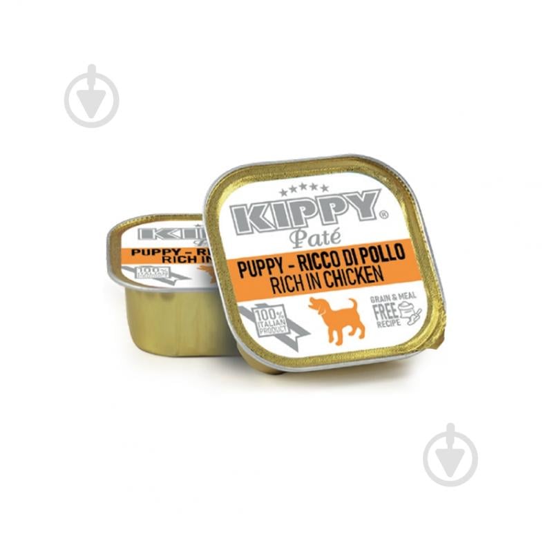 Корм влажный KIPPY с курицей паштет 150 г - фото 1