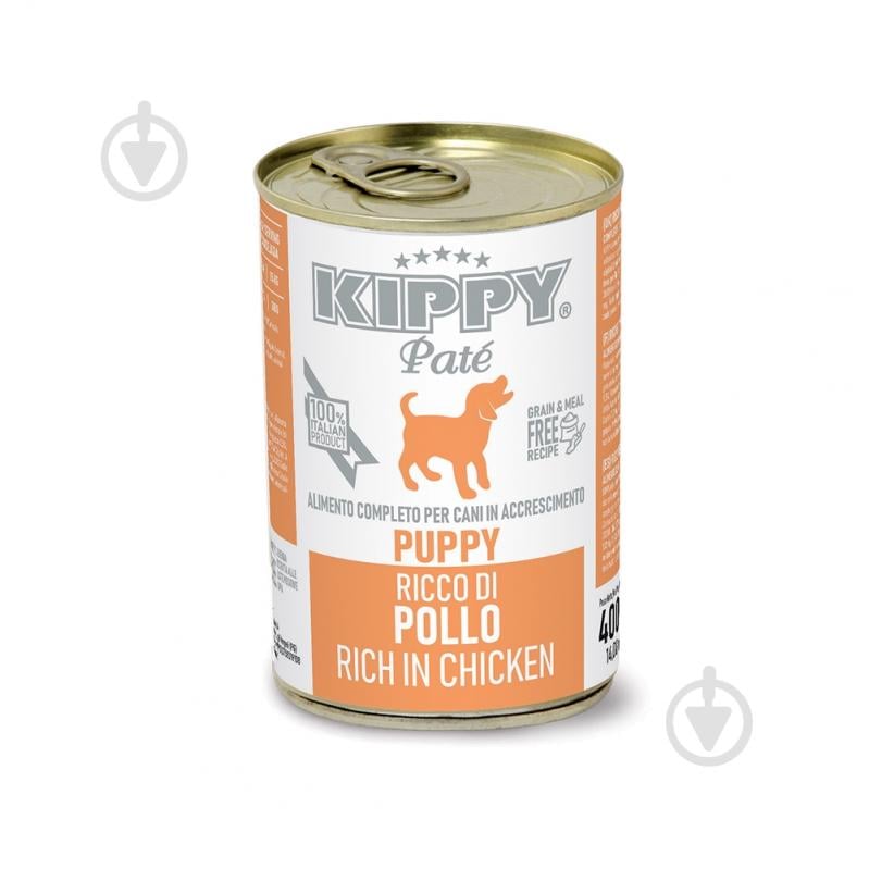 Корм влажный KIPPY с курицей паштет 400 г - фото 1
