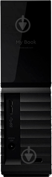 Зовнішній жорсткий диск Western Digital My Book 12 ТБ 3,5" USB 3.0 (WDBBGB0120HBK-EESN) black - фото 3