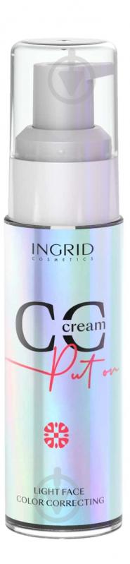 Крем тональний Ingrid Cosmetics CC Cream №02 Milk Beige 30 мл - фото 1