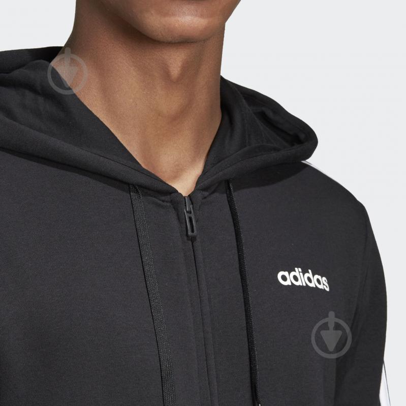 ᐉ Джемпер Adidas E 3S FZ FL DQ3101 р. L черный • Купить в Киеве, Украине •  Лучшая цена в Эпицентре