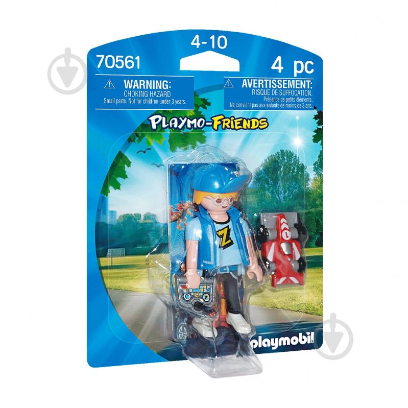 Конструктор Playmobil Мальчик с автомобилем 70561 - фото 1