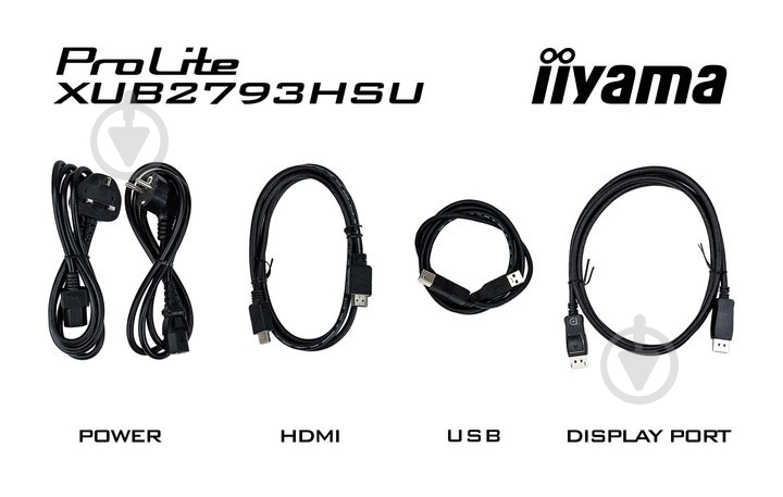 Монитор Iiyama 27" (XUB2793QSU-B7) - фото 12